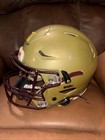 Riddell Speed Flex Medium Football Helmet  vegas Gold W  Maroon Face Mask 