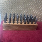 Antique Vtg Young s 3 16 Steel Letters Alphabet Stamps    gruv Grip    Punch Set Usa