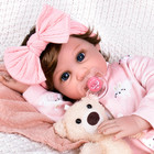 Reborn Baby Dolls Lifelike - 22 Inches Realistic Newborn Girl Doll That Look Rea