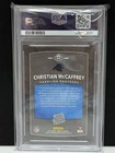 2017 Panini Donruss - Rated Rookie Christian Mccaffrey  318  rc  Psa Mint 8