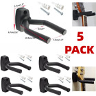 5-pack Guitar Hanger Hook Holder Wall Mount Display Acoustic Electric