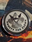 2020 Tuvalu 1 Oz  999 Silver  1 - The Simpsons  Krusty The Clown 