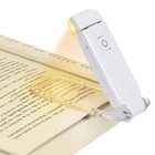 Usb Rechargeable Clip On Book Led Light Dimmable Lamp For Reading In Bed 