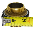 Proflo Pf107 1-1 2  X 1-1 4  Urinal Spud     Cast Brass W  Rubber Gasket
