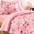 Kids Twin Bedding Comforter Set - Super Cute   Soft Kids Bedding 5 Pieces Set Wi