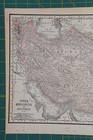 Middle East Antique Vintage  Original 1892 Rand Mcnally World Atlas Map Lot