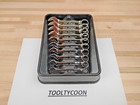 Snap-on Tools Usa New 10pc Metric Midget Length Combination Wrench Set Oxim710b
