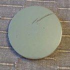 Vintage Zell Brushed Gold-tone With Painted Enamel Flowers