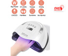 220w Nail Dryer Led Lamp Uv Light Polish Gel Curing Machine Electric Manicure