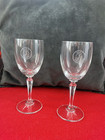 2  E  J    E   Railway   the J   Engraved Wine Glasses Set