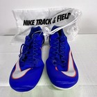 Nike Zoom Rival Sprint Track Field Spikes Men s Size 10 Blue Bag Incl Dc8753-401