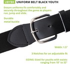 Champion Sports Uniform Belt  Youth - Black