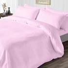Bedding Collection 1000tc Egyptian Cotton Select Item   Us Size Pink Stripes