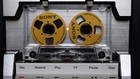 Audio Cassette Sony Gold Reel To Reel Tape