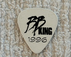 Bb King Guitar Pick B b   1996 Concert Tour Plectrum 1996 Tour Lucille Stage Used
