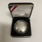 2020-p Proof Silver Basketball Hall Of Fame  1 One Dollar Coin W Box   Coa  20cc