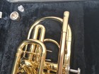 Yamaha Ymp-204m Marching Mellophone With Case - Serviced - Rtp  c91581