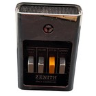Vintage Zenith Space Command Tv Remote Control Ultrasonic Clicker Silver Black