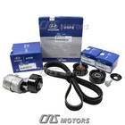 Oem   v-belt   Tensioner   Idler Pulley Kit For 2011-2014 Hyundai Kia 2 0l 2 4l         