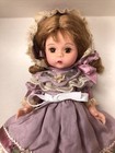 8    Madame Alexander Doll    vintage Violet Silk Victorian    Adorable 30405 W  Box