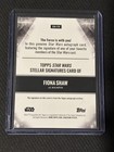 2025 Topps Star Wars Smugglers Outpost Maarva Stellar Signatures Auto