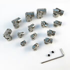 Hole 2mm To 12mm Motor Shaft Coupler Connector Universal Joint Coupling For Diy