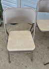 Rare  Vntg Sears  Roebuck   Co  Card Table   Chairs Retro Mid-century Style