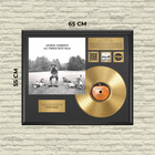 Gold Plated Lp Vinyl - George Harrison - Memorabilia Music Gift   Pgr