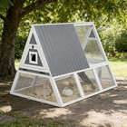 Wooden Rabbit Hutch And  Chicken Coop - Durable Outdoor Indoor Animal Cage