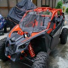 Utv Front Full Windshield Tough Pc For Can-am Maverick X3 Xrs Turbo 2017-2026