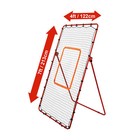 7x4ft Baseball Rebounder Softball Bounce Pinchback Net With Adjustable Angles