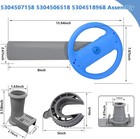 5304507158 Dishwasher Lower Spray Arm Assembly Replacement For Frigidaire 