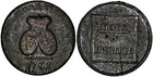 Moldavia Wallachia 1772 Para 3 Dengi  small Crown  Bronze Vf C  2 1 Sbc  B898
