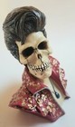 Elvis Presley Skull Skeleton Zombie Figurine Resin Vest New W  Box Vintage