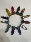 Set Of -12 -figures Santa Muerte - Holy Death - Resin- Different Colors 2-3 4 In