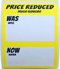 1 Roll 500 Labels Price Reduced Retail Grocery Market Stickers  2 X 3 Inches