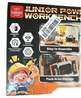 Kids Tool Bench Pretend Play Workbench Portable Case Age 3  Read
