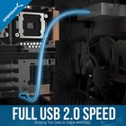 Sabrent 74 In 1 3 5 Inch Internal Flash Media Card Reader writer With Usb Port