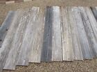 48  Weathered Barn Wood      5 Fence Boards Planks     Reclaimed Old Fence Wood