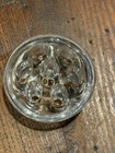 Small Clear Glass Flower Frog With 7 Holes 2 5     Floral Arrangement
