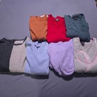 Cashmere Sweater Bundle Flawed Of 7 Lot Set For Craft Art Work Project