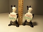 Hamm s Beer Vintage Salt And Pepper Shakers - Pair Of 2