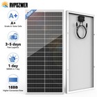 Rvpozwer 100w Watt 12v Monocrystalline Solar Panel 18bb Cell Rv Home Off Grid Us