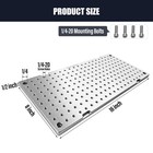 Bzbmgmo 8x16x1 2  Mic 6 Aluminum Fixture   Sacrificial Plate  Mini Pallet