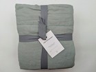 The Citizen Stonewash Linen Sheet Set Queen - Seaglass