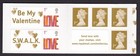 Gb Great Britain 2008 6x1st Smilers security Machins Booklet