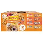 Purina Friskies Wet Cat Food Gravy Variety Pack  Chicken Lovers 5 5 Oz 32 Cans