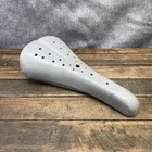 Vintage Viscount Dominator 2166 Old School Bmx Saddle Seat Gray Bent Rails