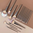 20-pcs Kabuki Luxe Makeup Brush Set     Soft Fluffy Foundation  Blush  Eye Shadow