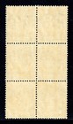 Straits Settlements     Scott 238     1937 Kgvi 1c Issue     Blk 6     Mnh     Scv  65
